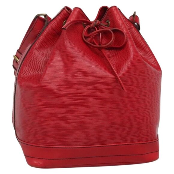 LOUIS VUITTON Epi Noe Shoulder Bag Red M44007 LV Auth ar13738 - Picture 2 of 15